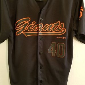 SF Giants Bumgarner jersey top